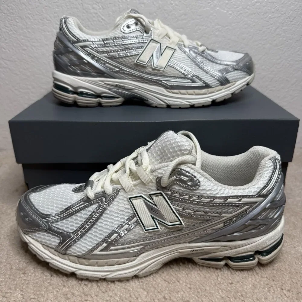 New Balance 1906R Classics Grey White Men’s US 10 M1906REE Athletic NEW w Box - Picture 1 of 11